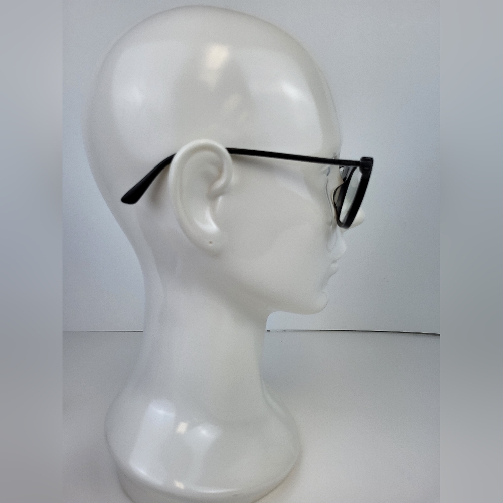 Prada SPR 19xF Eyeglasses Frame Black 54/19 For Men - Picture 4 of 7